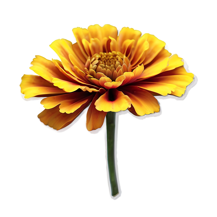 Pleasing Marigold Art Png 06202024 PNG