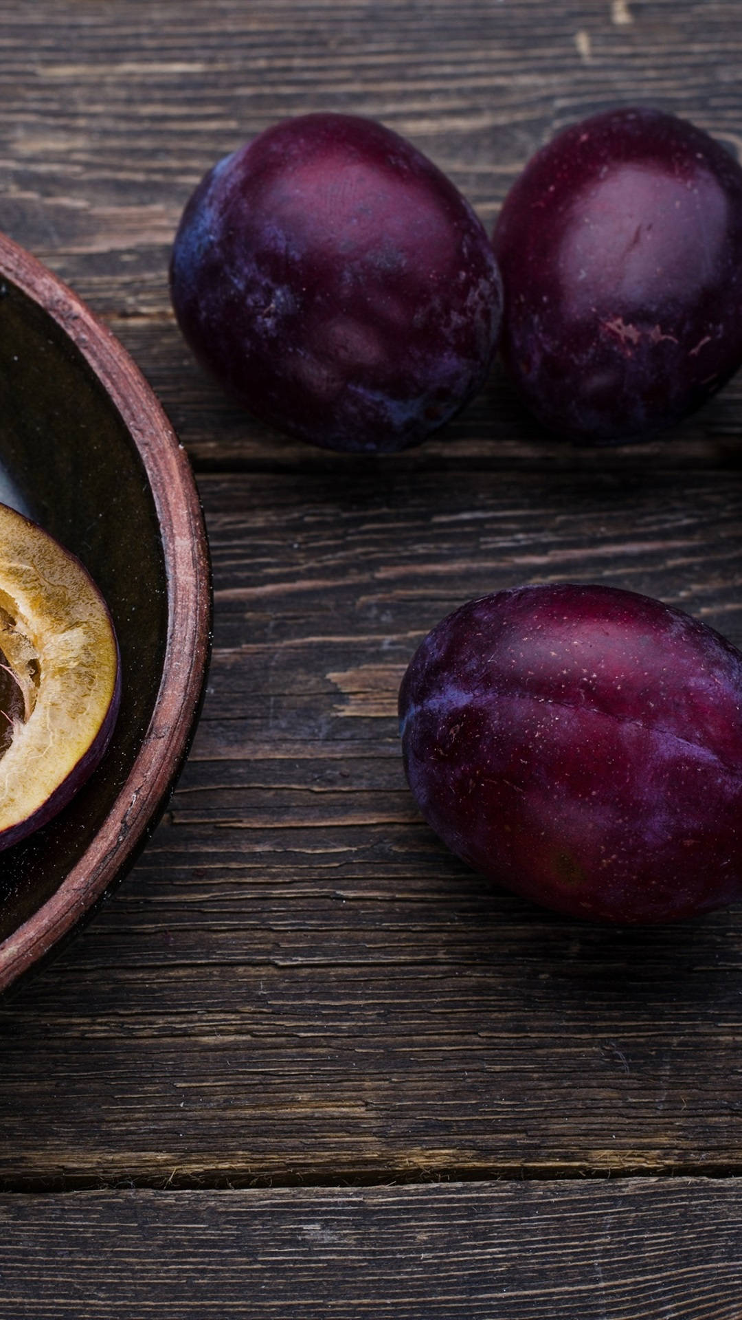 Prunes: Dried Plums in their Nutrient-Rich Splendor Wallpaper