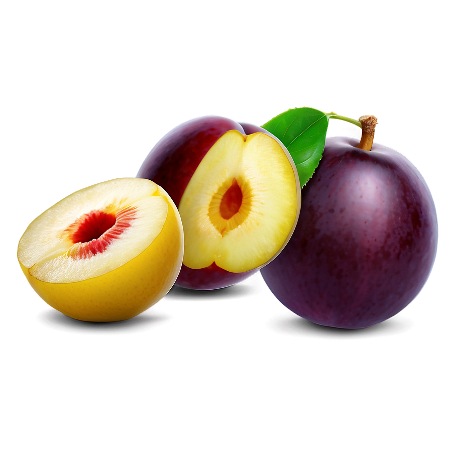 Plum Slice Png Imt PNG