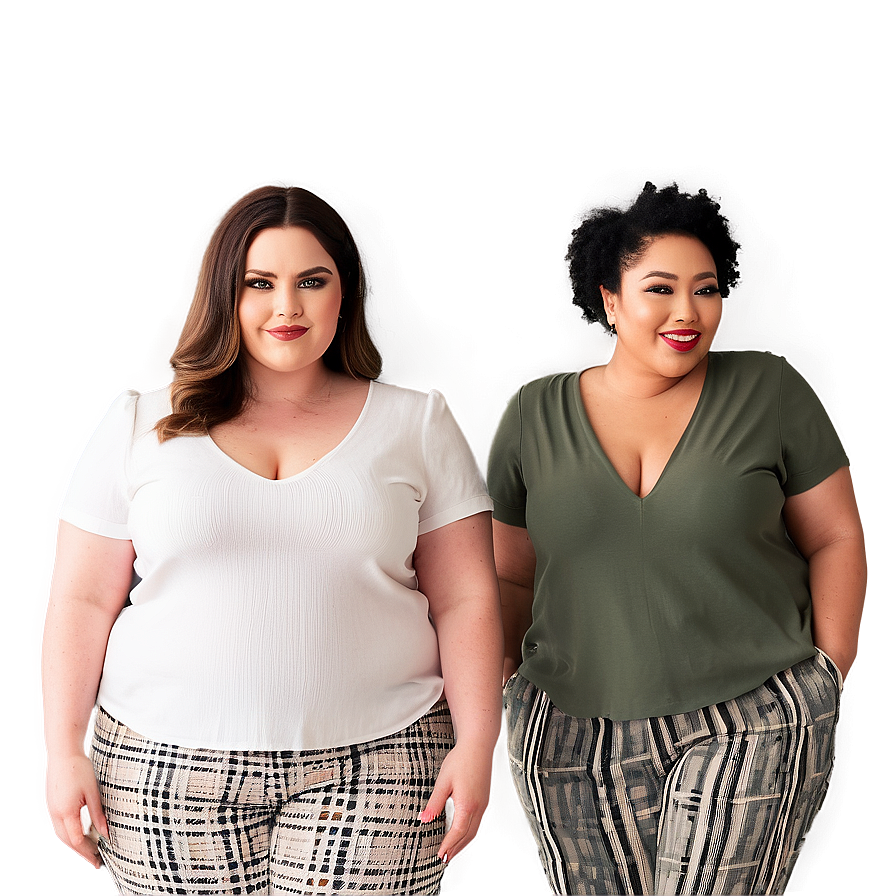 Plus Size Fashion Finds Png 06112024 PNG