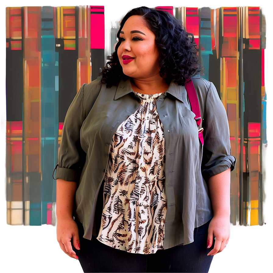 Plus Size Outfit Ideas Png 39 PNG