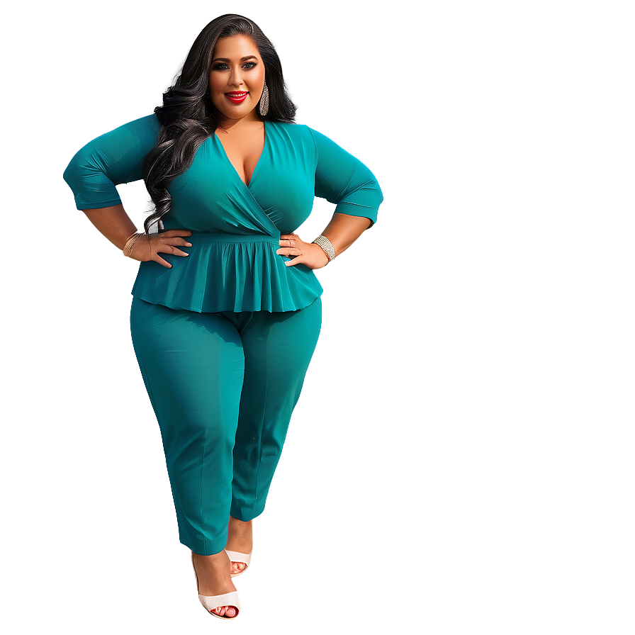 Plus Size Outfit Ideas Png Hmk11 PNG