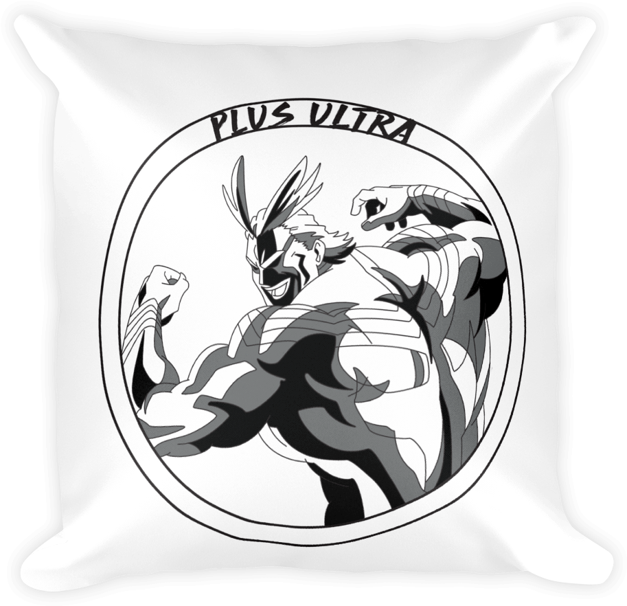 Plus Ultra Anime Body Pillow PNG