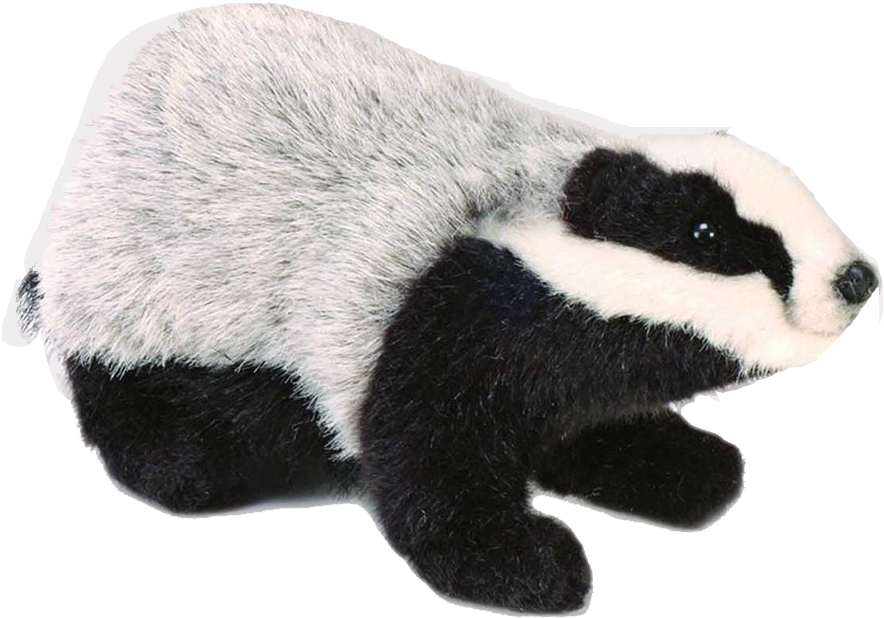 Plush Badger Toy PNG