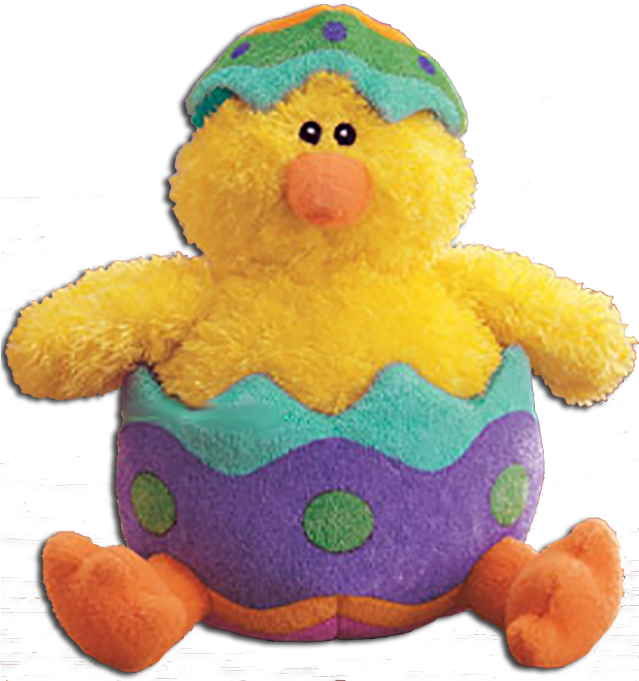 Plush Chickin Easter Egg PNG