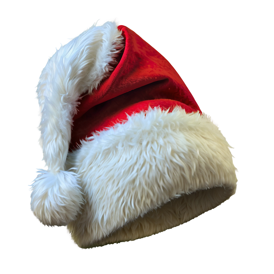 Plush Christmas Hat Png Bwe PNG