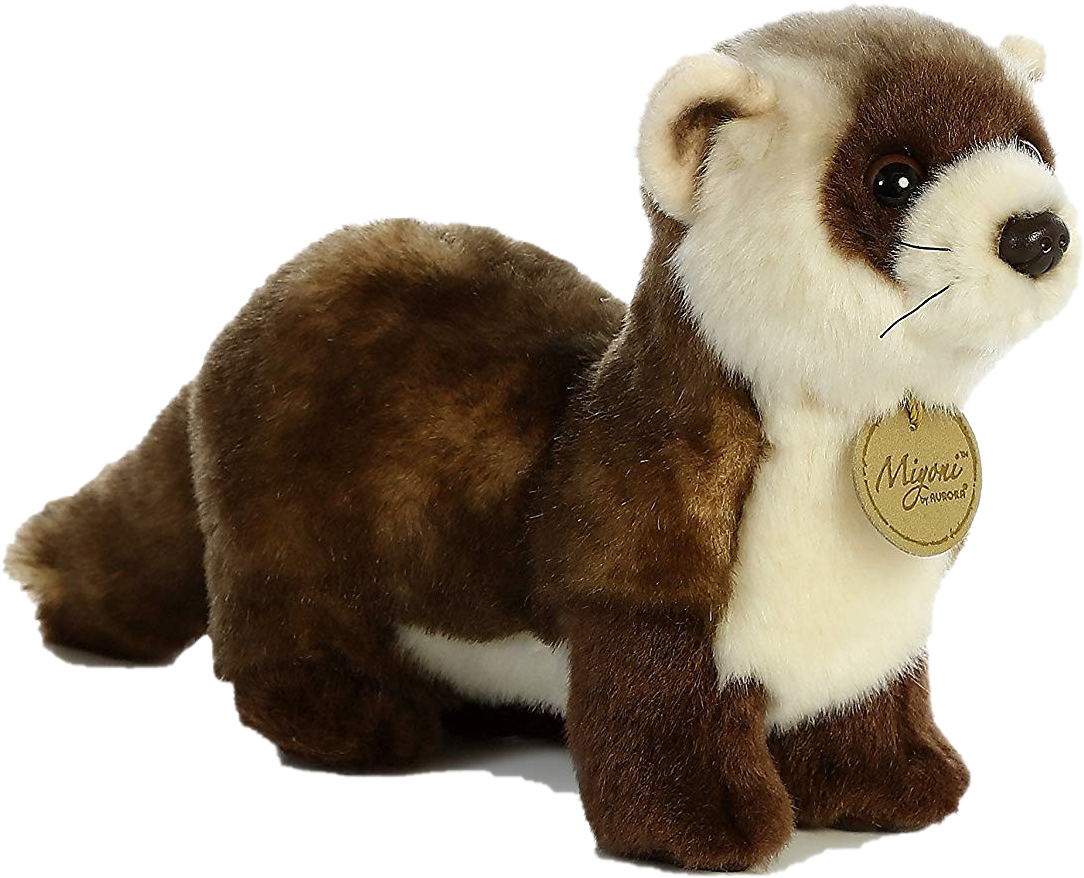 Plush Ferret Toy PNG