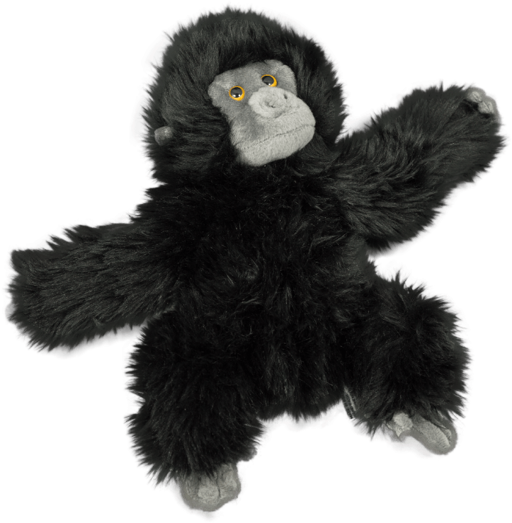 Plush Gorilla Toy Spread Arms PNG