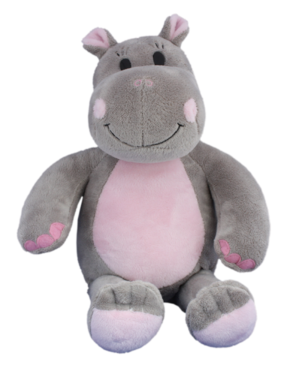 Plush Hippo Toy PNG