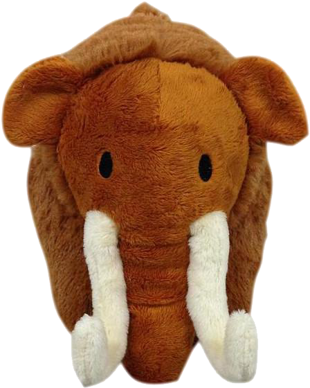 Plush Mammoth Toy PNG