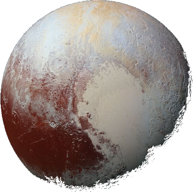 Download Pluto Detailed Surface View | Wallpapers.com