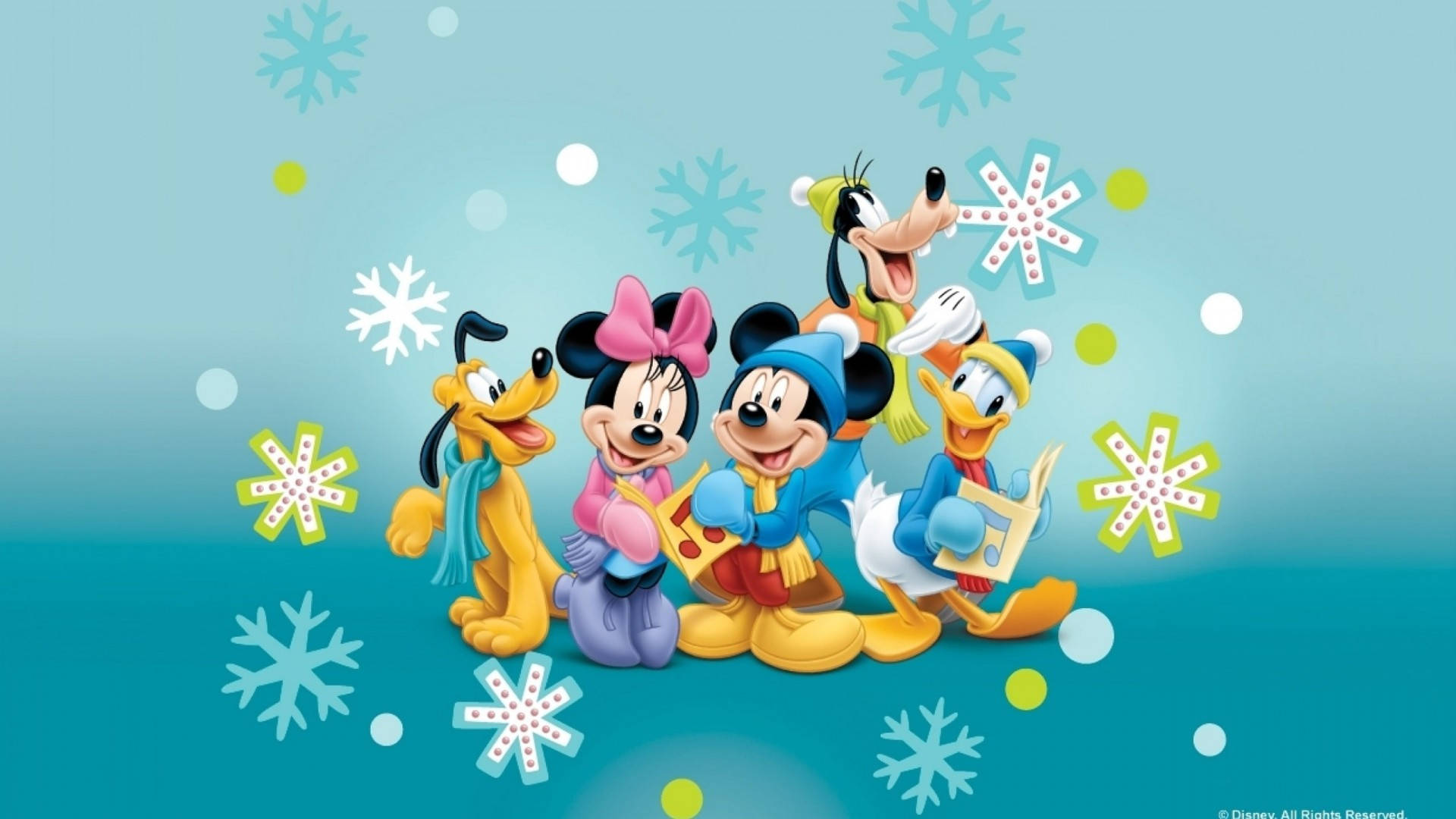Pluto Disney Singing Wallpaper