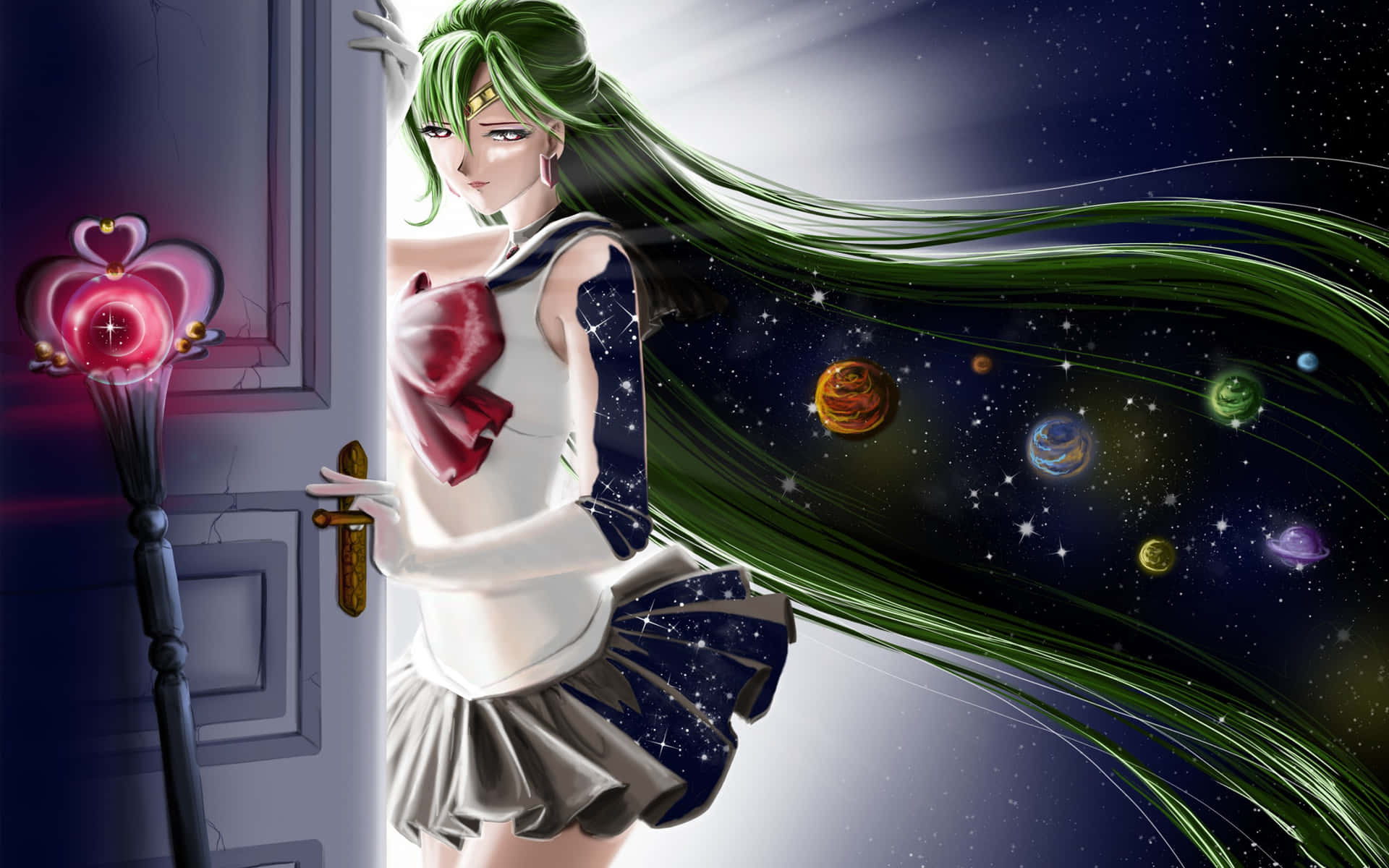 Plutoporta Sailor Moon Pfp Papel de Parede