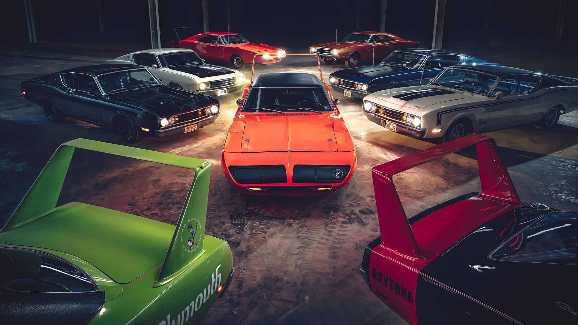 Plymouth Muscle Aesthetic 4k Car Background