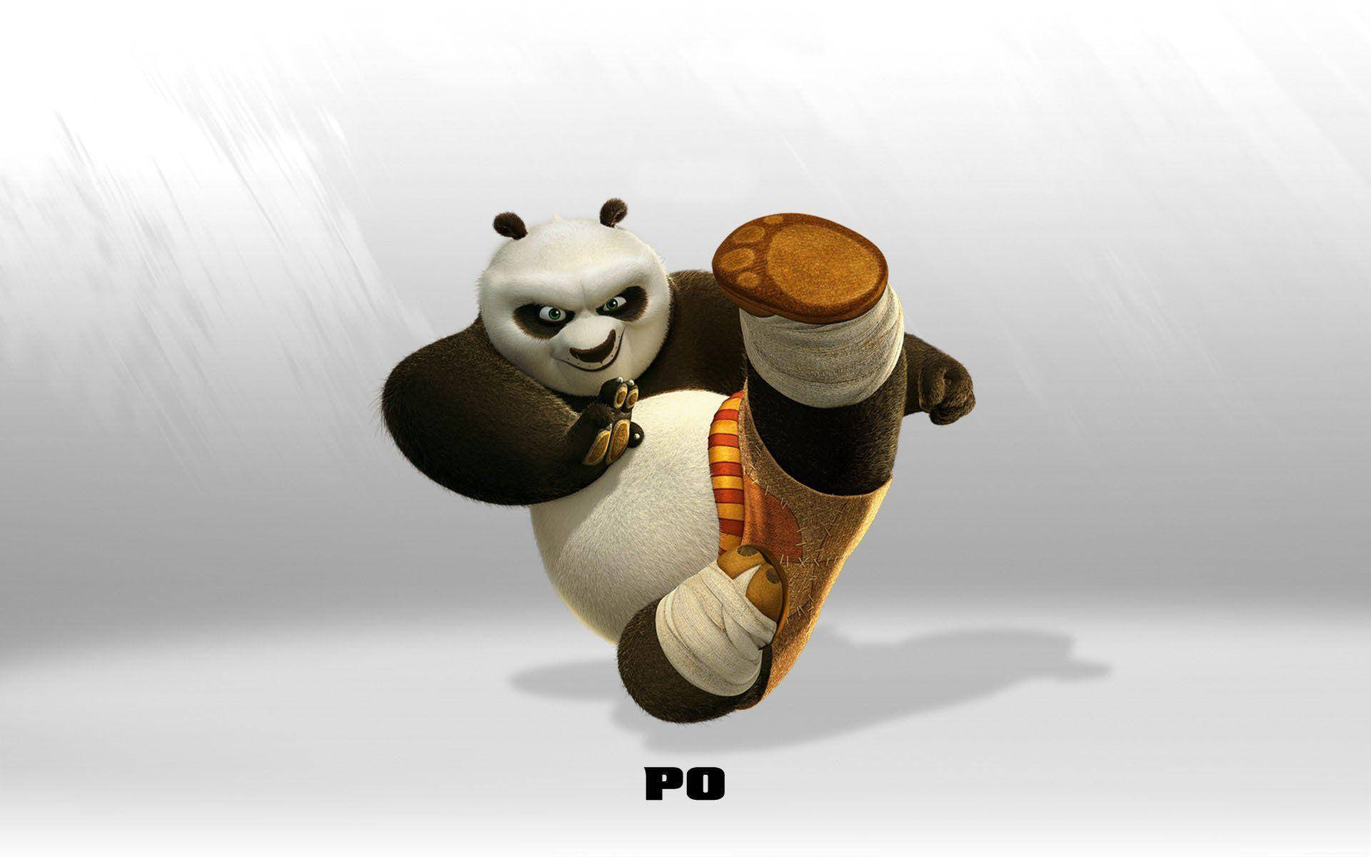 Po From Kung Fu Panda Background