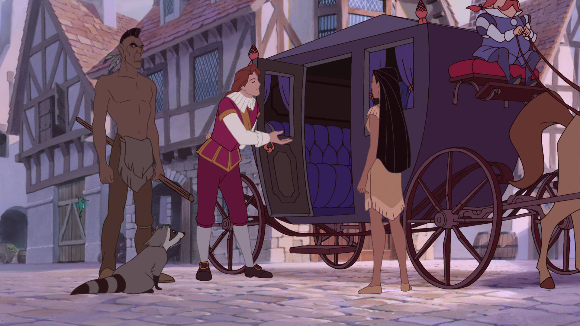 Pocahontas And Carriage