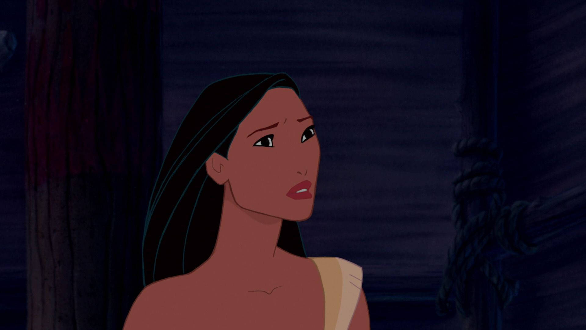 Pocahontas Disney Cartoon Character