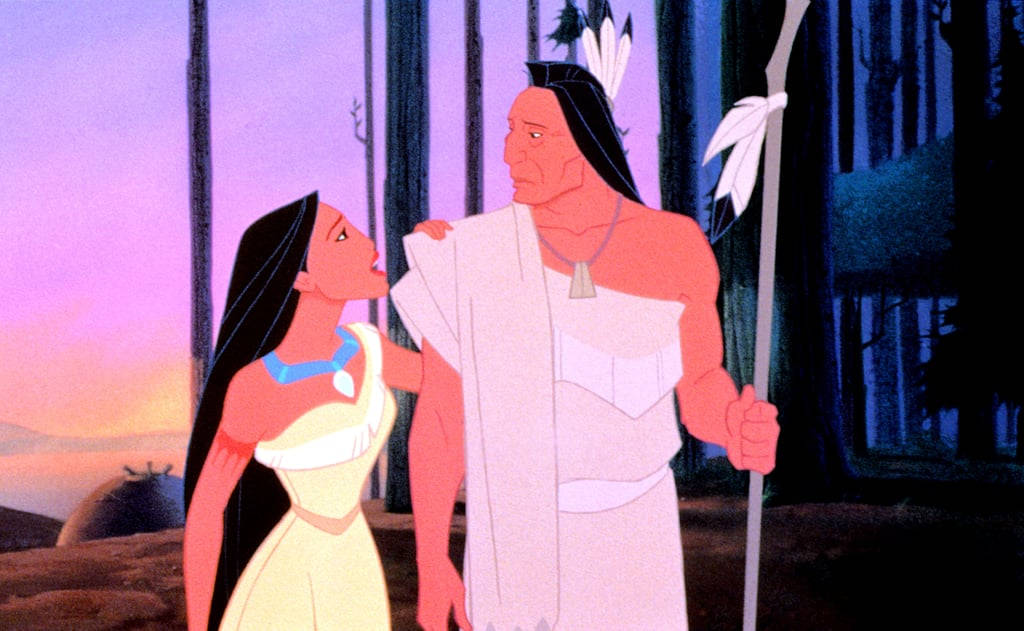 Pocahontas Talking To Her Father