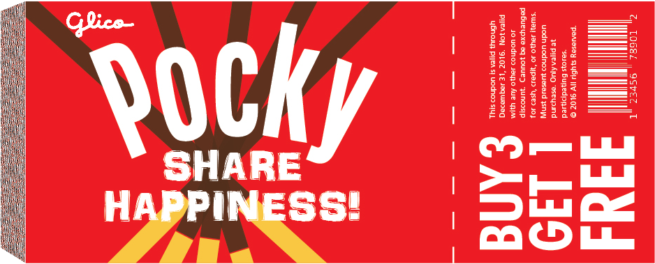 Pocky Share Happiness Promotion PNG