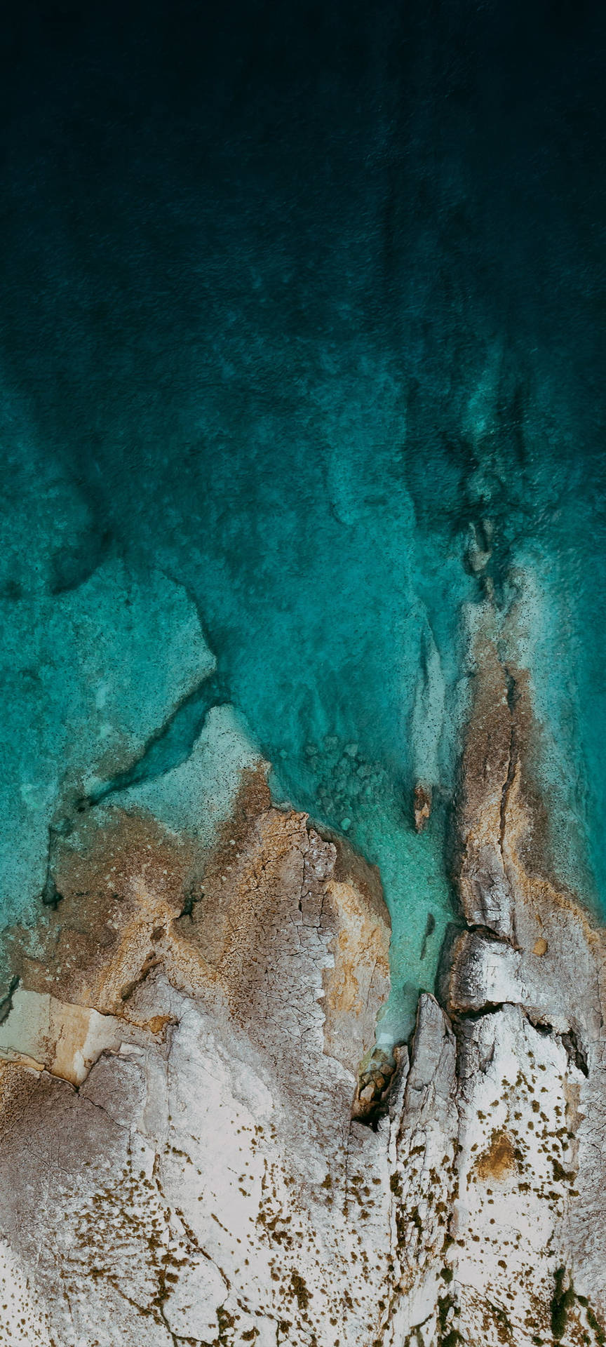 Pocox2 Luftbild Vom Ozean Wallpaper