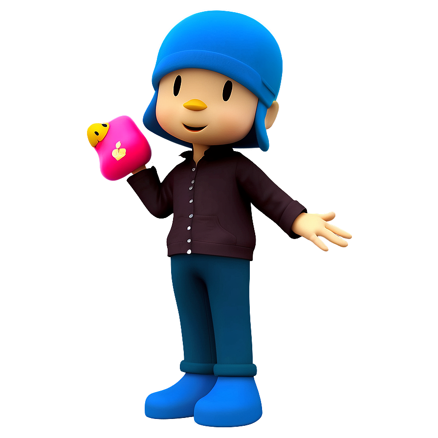 Pocoyo And Duck Dance Png 95 PNG