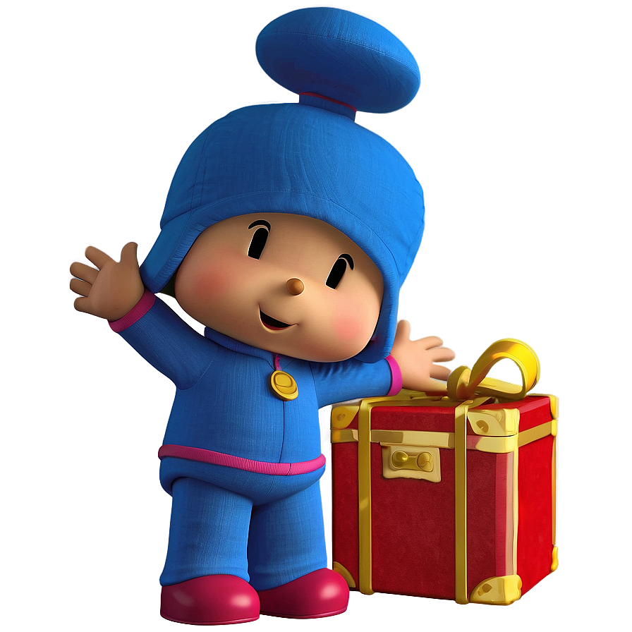 Download Pocoyo And The Magic Show Png Akg | Wallpapers.com