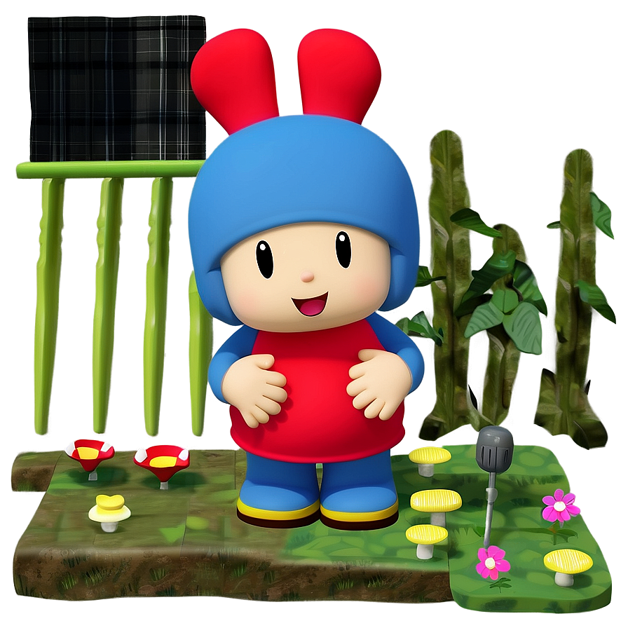 Pocoyo Picnic Day Png Srq43 PNG