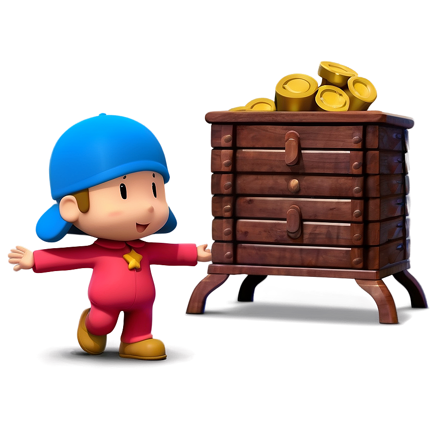 Pocoyo's Treasure Hunt Png Htj29 PNG