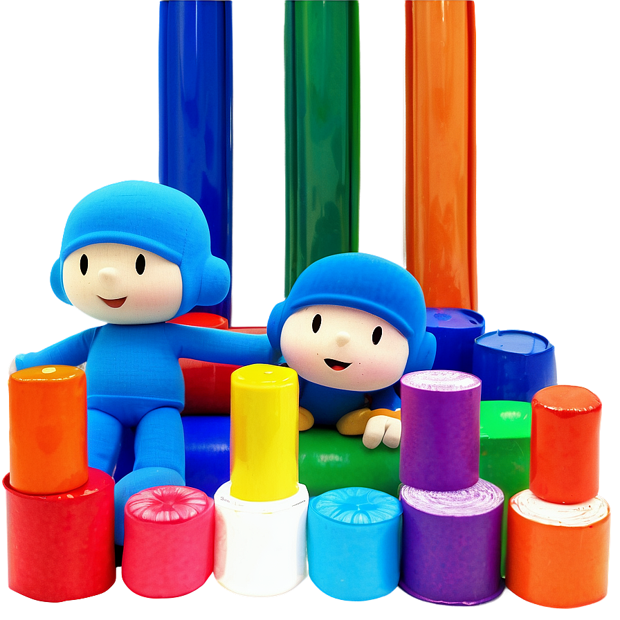 Pocoyo's World Of Colors Png Dal23 PNG
