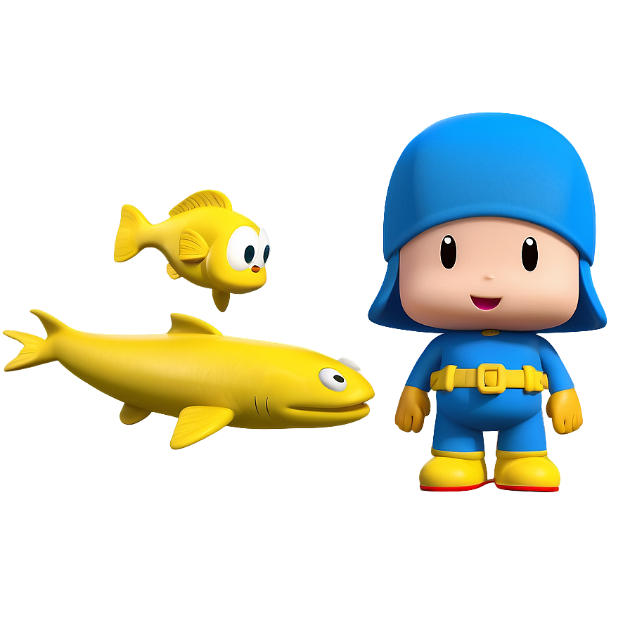 Pocoyo Underwater Adventure Png 05232024 PNG