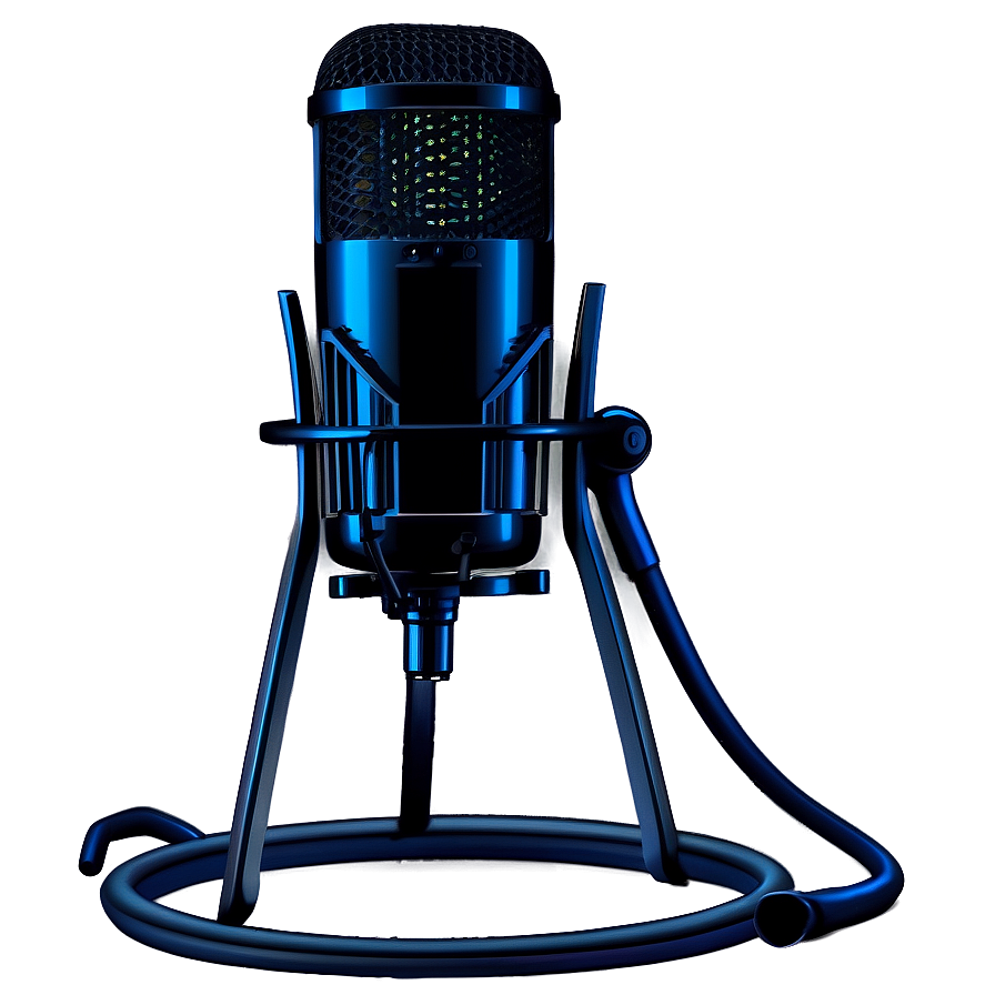 Podcast Mic With Pop Filter Png 22 PNG