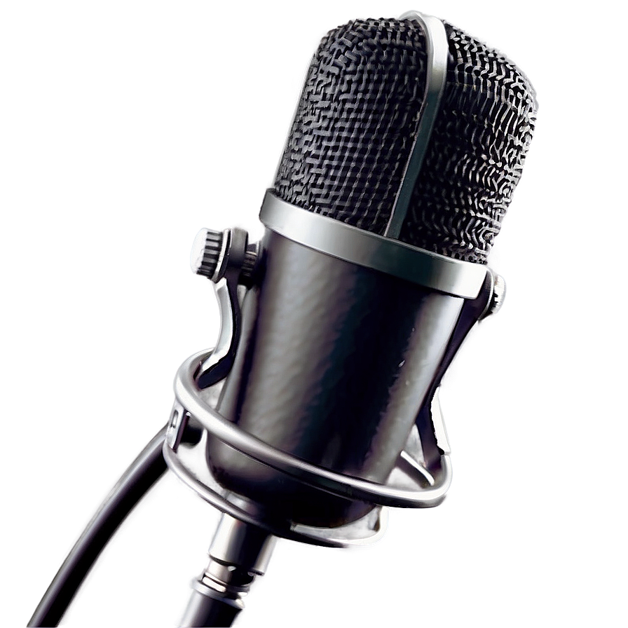 Podcast Microphone In Studio Setting Png 87 PNG