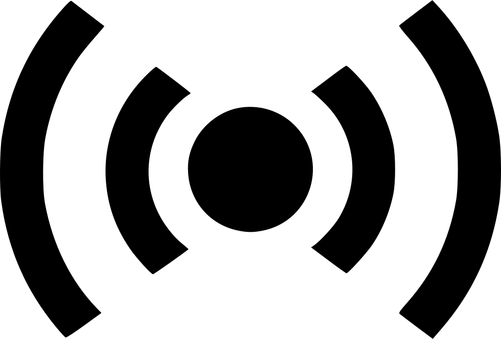 Podcast Signal Icon PNG