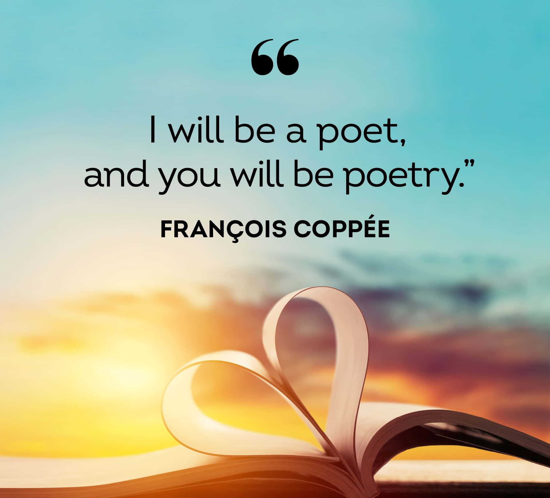 Poetand Poetry Inspirational Quote Wallpaper