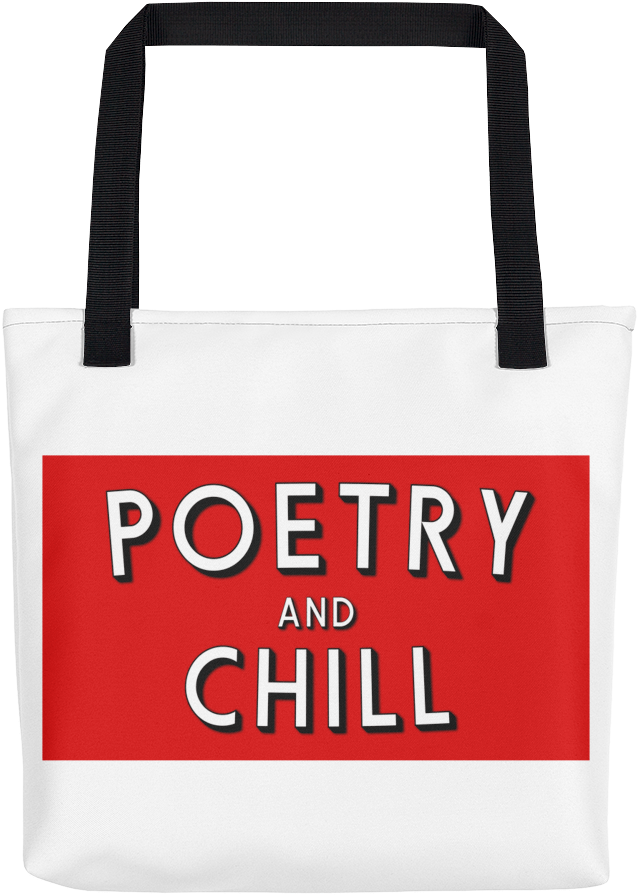 Poetryand Chill Tote Bag PNG