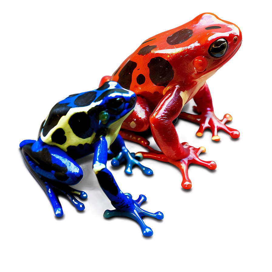 Poison Dart Frog Warning Colors Png Gfo74 PNG