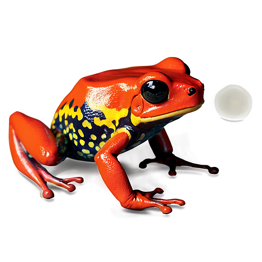 Download Poison Dart Frog Warning Colors Png Tan51 | Wallpapers.com