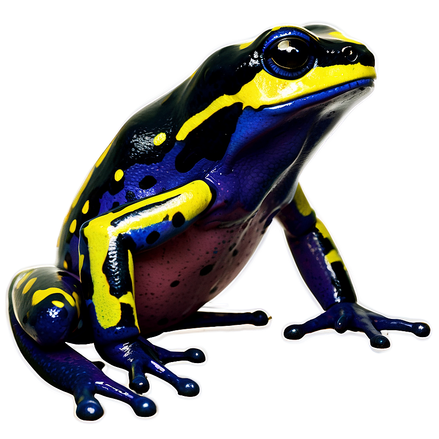 Poison Dart Frog Warning Colors Png Ysp57 PNG