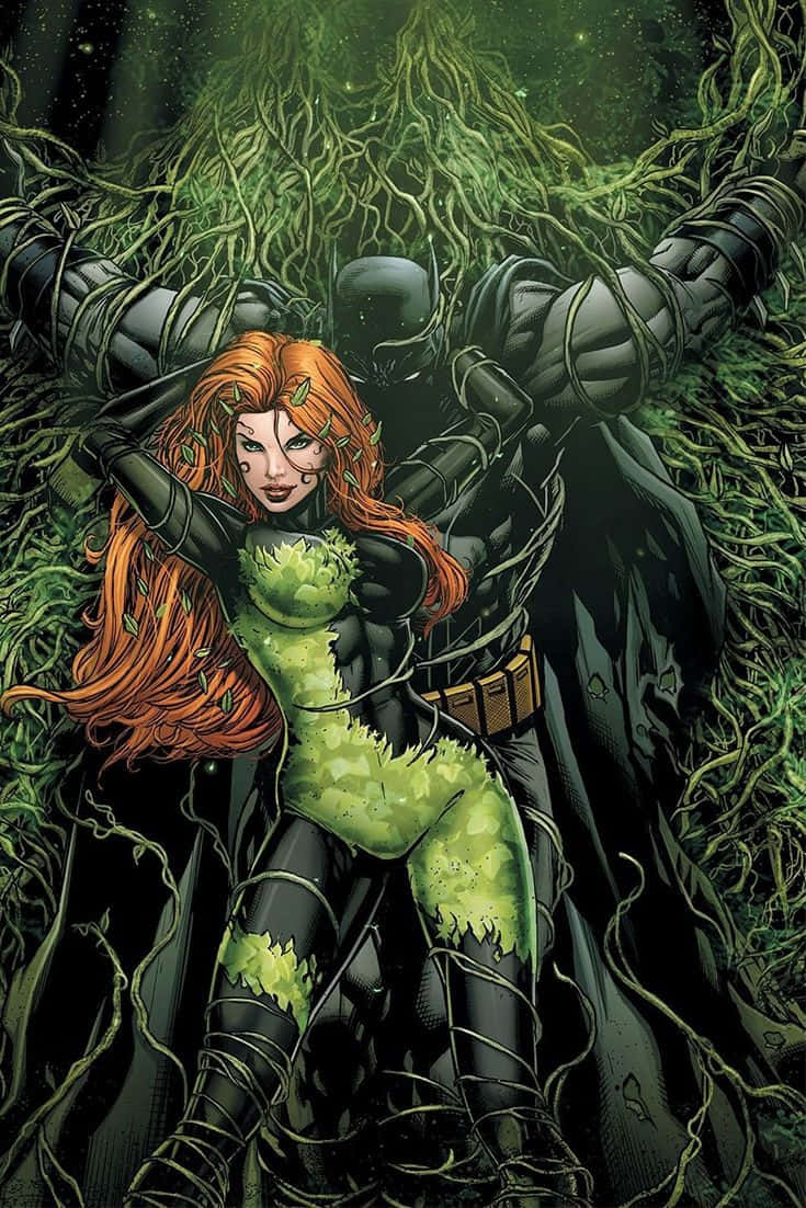 Poison Ivy Entwined With Nature Wallpaper