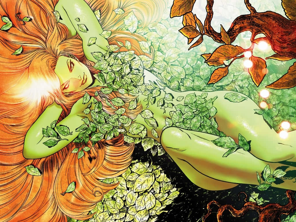 Poison Ivy Nature Embrace Wallpaper