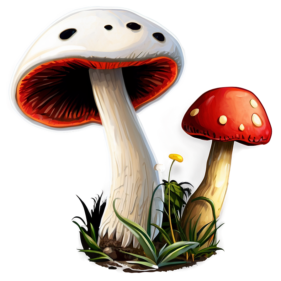 Poisonous Mushroom Png 05032024 PNG