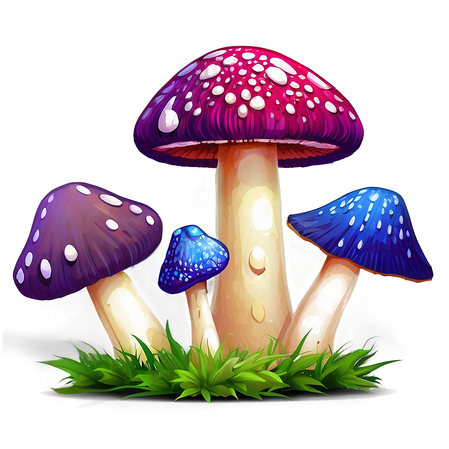 Poisonous Mushrooms Png Dof PNG