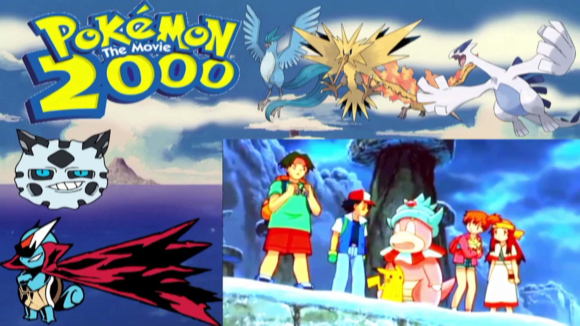 Personaggidi Pokémon 2000 Sfondo