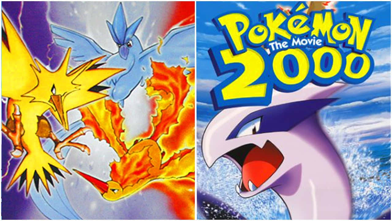 Pokémon 2000 Ild Og Vand Tapet Wallpaper