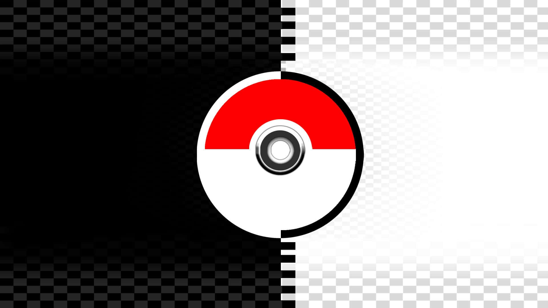Andwhite: En Episk Strid I Pokémon Black Och White. Wallpaper