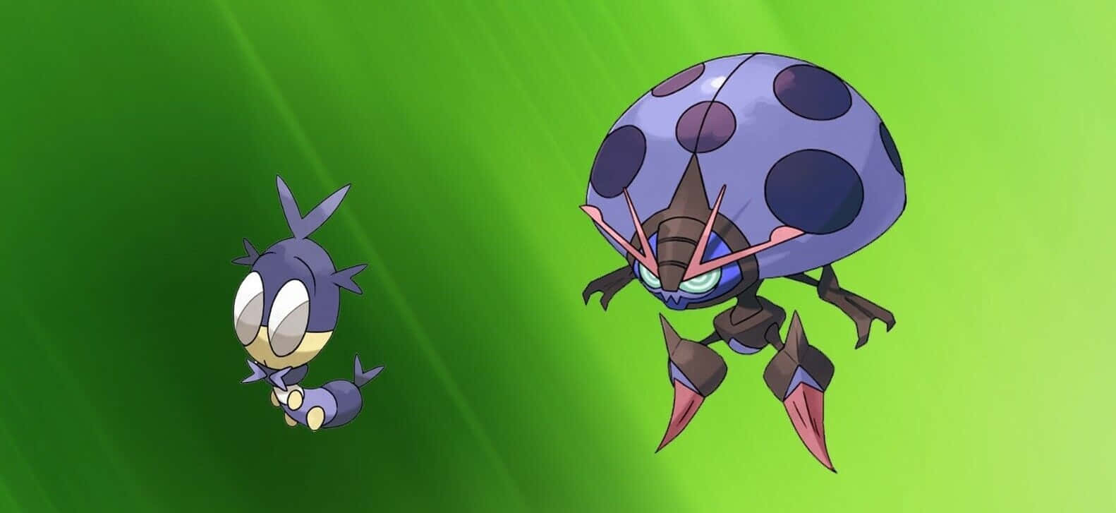 Pokémon Blipbug And Orbeetle Wallpaper