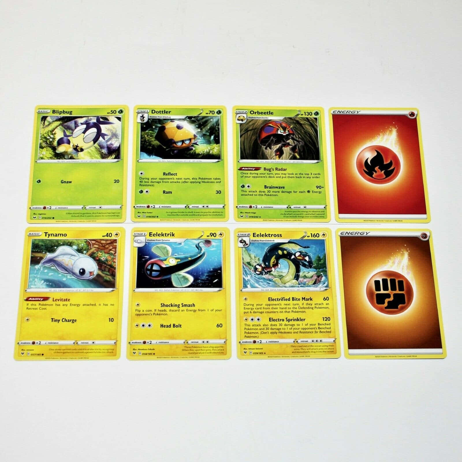 Pokémon Blipbug Card Collection Wallpaper