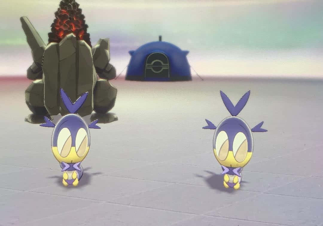 Pokémon Blipbug In Pokémon Center Wallpaper
