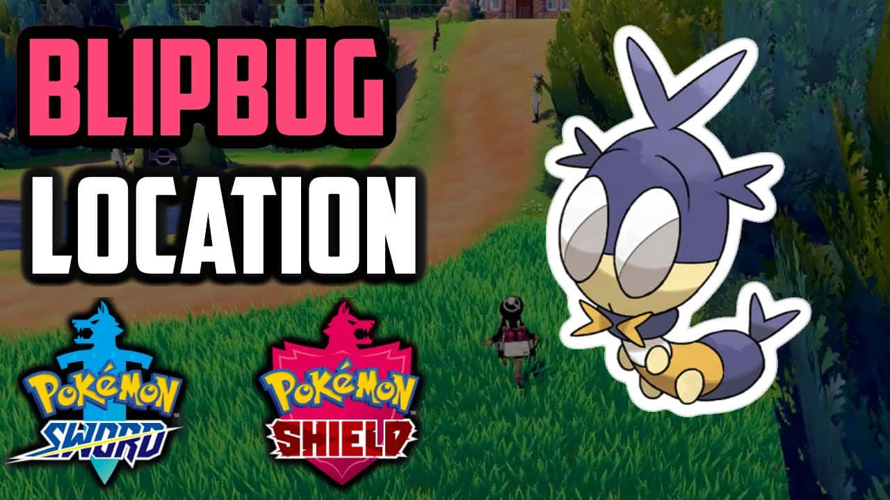 Pokémon Blipbug Location Poster Wallpaper