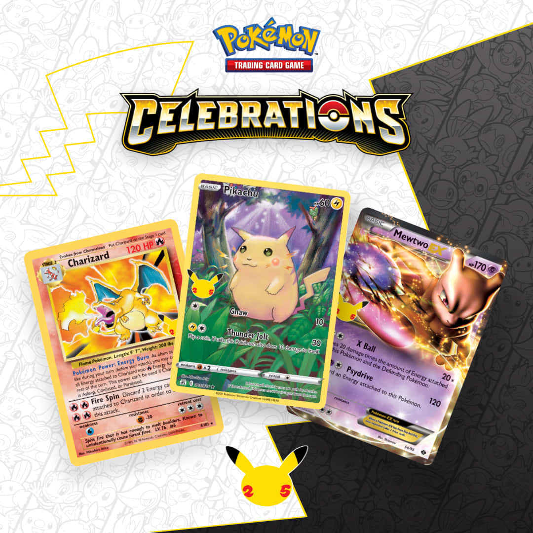 Celebrations Pokemon Card Background